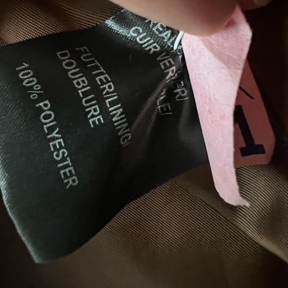 Gorgeous Hide Society brown leather coat! Never used! - Picture 5 of 6